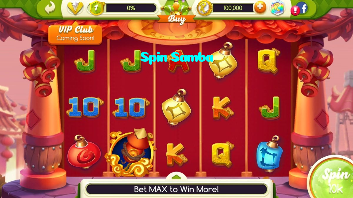 Spin Samba casino presented on mobile device in Pakistan with slots and live games